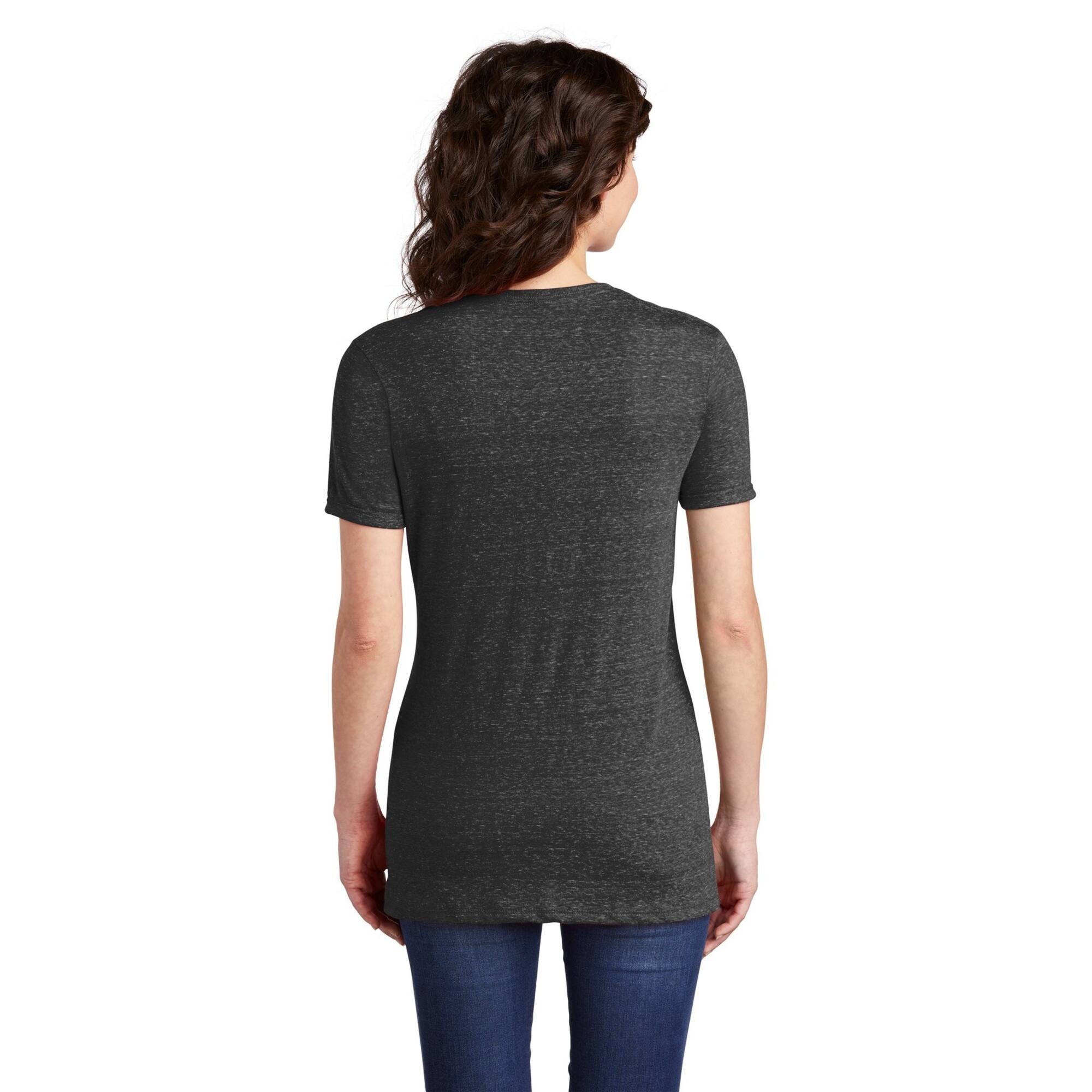 JERZEES® Ladies Snow Heather Jersey V-Neck T-Shirt